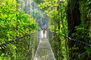 costa rica hanging bridge