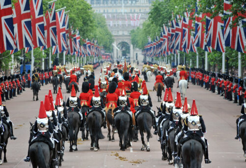 Royal Parade in London