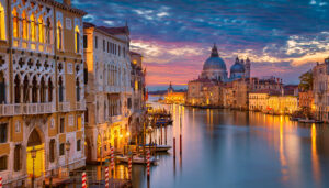 the grand canal and salute